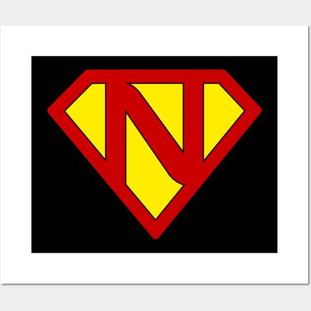 Nurse superhero Nurse appreciation gift Wall Art by BadDesignCo